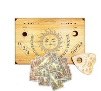 Tabla de Radiestesia | Decoración de Altar con Tabla de Radiestesia | Mensaje,para Decoración del Hogar Interior Estantería Meditación Tienda Temáticas y Sala para Yoga