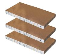 Tabla de rascar para gatos - Alfombrilla para rascar | Kitten Scratch Pad | Varios diseños de textura arañazos | 3 x gatito cartón corrugado PET ANTI-SCRATCH | Los juguetes de los suministros para