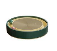 Tabla de rascar para gatos, pista interactiva de pelotas de juguete para gatos, tabla rascadora vertical para gatos | Rascador triangular de 6 lados que no se desprende, bola de juguete corrugada para