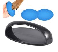 - Tabla de rascar para uñas de Perro, Tabla de de uñas para Perro, trituradora de uñas para Perro, 2 Piezas de Papel de Lija reemplazable, de uñas para Cachorro con asa