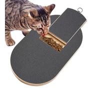 Tabla De Rascar Uñas Caninas Juguete Raspador de Madera Resistente al