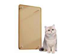 Tabla de rascar vertical para gatos - Alfombra de pared para gatos | Cuidado de las uñas que ahorra espacio y rascador de juego diseñado para proteger los muebles, el ejercicio ayuda favorece hábitos