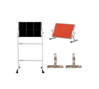 Tabla de rebote de tenis de mesa, entrenador de ping pong plegable al aire libre con 8 bolas de goma, equipo de autoentrenamiento para el hogar, gimnasio y escuela
