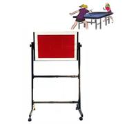 Tabla de rebote de tenis de mesa para entrenamiento de práctica en solitario, configuración rápida, portátil, no necesita pareja