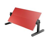 Tabla de rebote de tenis de mesa, tabla de retorno con 8 gomas, ángulo y altura ajustables, madera maciza de 7 niveles, goma profesional de inversión, sensación de bola real, para casa, oficina