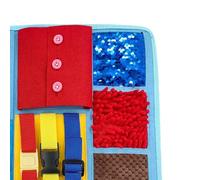 Tabla de relajación educativa - Herramienta divertida, multi-Sensorial motricidad fina, estimulación visual táctil sutil, actividad cognitiva apta para adultos, compacta y ligera y fácil transporte