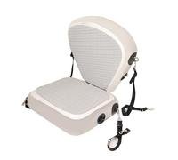 Tabla de remo - Respaldo ergonómico impermeable para kayak, cojín de nailon ajustable, diseño fiable duradero para canoa, pesca, barco, remo, balsa, deportes al aire libre, aventura acuática