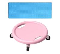 Tabla de rueda abdominal | Equipo de fitness abdominal con rodillera | Rueda de rodillo de ejercicio, deslizador de núcleo giratorio de 360 grados para gimnasio en casa