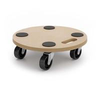 Tabla de Ruedas para Transporte MDF 380mm 250kg Plataforma rodante mudanza Tablero móvil Muebles