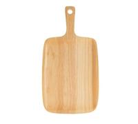 Tabla de servir de bambú y bandeja decorativa - Centro de mesa de madera para decoración de mesa y fiesta, bandejas grandes de 46 x 24 x 1,5 cm