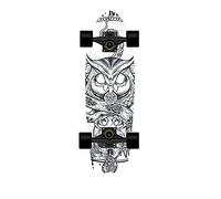 Tabla de Skate， Patineta de 28x8 Pulgadas, Adecuada for Principiantes, Adultos, Adolescentes, Cubierta Arce 8 Pisos con rodamientos Bolas ABEC-7(E)