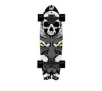 Tabla de Skate， Patineta de 28x8 Pulgadas, Adecuada for Principiantes, Adultos, Adolescentes, Cubierta Arce 8 Pisos con rodamientos Bolas ABEC-7(I)