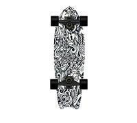 Tabla de Skate， Patineta de 28x8 Pulgadas, Adecuada for Principiantes, Adultos, Adolescentes, Cubierta Arce 8 Pisos con rodamientos Bolas ABEC-7(B)