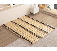 Tabla de soporte de cama plegable de madera, listones antideslizantes para un mejor soporte del colchón, ideal para marcos de cama en dormitorios, salas de estar y campistas