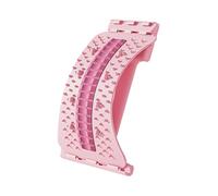 Tabla de soporte lumbar, 38 x 25 cm, estirador de espalda baja con imanes, para comodidad de la columna vertebral, equipo de fitness con diseño ajustable, ideal para ejercicio muscular, corrección de