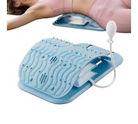 Tabla De Soporte Lumbar | Corrector de Estiramiento Ajustable | Tabla De Masaje Lumbar,para Adultos Hombres Atletas Hombro Cuerpo Músculo Oficina Casa Yoga Silla Banco