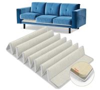 Tabla de Soporte para Asiento Hundido 60x170cm Refuerzo de Sofá Hundido Plegable Soporte de Sofá Hundido de Madera Repuesto de Refuerzo de Sofá Hundido Apto para la Mayoría de Sofás de 3 Plazas(Beige)
