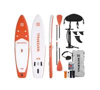 Tabla De Stand Up Paddle Waterfall 10.6 All In One Coral Pro (Incluye Respaldo Para Asiento + Adaptador De Pala A Remo)