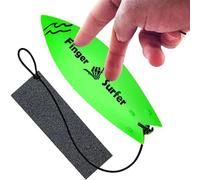 Tabla de surf con diseño aerodinámico de ABS, deslizador de viento compacto, fijación de línea de dedos, diseño de movimiento ligero, ventilador de aire libre para ventana de coche, entretenimiento
