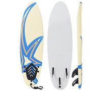 Tabla de surf de 170 cm, diseño de estrella, XPE, para principiantes, niños y adultos, con correa y 3 aletas
