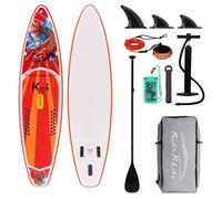 Tabla de surf de remo FunWater SUPFR01E 350 x 84 x 15 cm SUPFR01E rojo