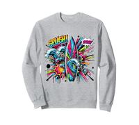 Tabla de Surf Graffiti Pop-Art Comic Book Splash Sudadera