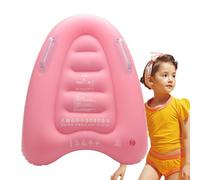 Tabla de surf inflable - Body Board, esterilla de ayuda de natación para principiantes, aprender a nadar para niños mayores de 3 años con asas para playas, piscinas, océanos, lagos en verano