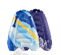 Tabla de Surf Inflable para Niños, Shyllin 70 x 55 x 12 cm Tabla de Bodyboard Hinchable con Asas, Tabla de Cuerpo Portátil, Aprender Estera Auxiliar para Playa Piscina Natación Deportes Acuáticos