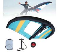 Tabla de surf inflable para windsurf y surf de alas, cometa portátil de mano para características acuáticas y esquí de nieve, surf,