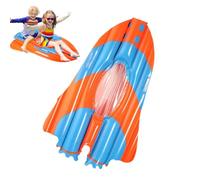 Tabla de Surf Inflable,Tabla Antideslizante Plegable portátil,Bodyboard Tipo ala | para Principiantes, Niños, Adultos, Mujeres, Días de Playa, en Piscina, Deportes