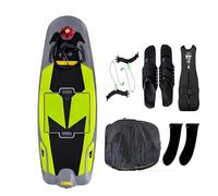 Tabla de surf motorizada con potencia de 12 kW, 2 aletas traseras extraíbles, mango auxiliar, velocidad de autocontrol 48-52 km/h, duración de la batería 55-100 minutos, mejora el equilibrio