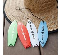 Tabla de Surf para Dedos Mini Diapasón de Plástico Duradero para Patinaje con los Dedos, Diversión Extrema para Niños, Adolescentes, Adultos, Surfistas, Blanco, Rojo, Verde Fluorescente,