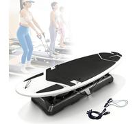 Tabla de surf para entrenamiento de equilibrio, equipo de fitness para gimnasio en casa, para la estabilidad del tronco, simulador de surf para todas las edades, mejora la coordinación y la fuerza.