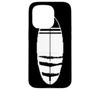 Tabla de Surf Pixel Art Estilo de Vida Playero Carcasa para iPhone 15 Pro