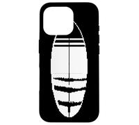 Tabla de Surf Pixel Art Estilo de Vida Playero Carcasa para iPhone 16 Pro