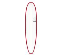 Tabla De Surf TORQ Epoxy TET 8.0 Longboard Rail Rojo Mini Malibu