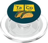 Tabla de Tacos periódicos Química Divertida PopSockets PopGrip para MagSafe