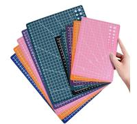 Tabla de tallado artístico, tapete corte manual, cortador cartón, almohadilla grabado doble cara for manualidades, herramienta bricolaje, material educativo y cultural(Green-A3)