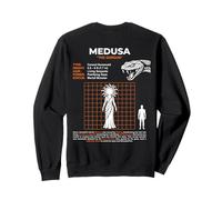 Tabla de Tallas de la mitología Griega de Medusa The Gorgon Sudadera