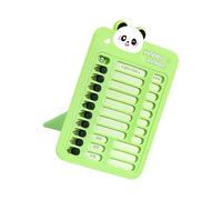 Tabla de tareas diarias para niños, horario visual educativo para gestión del tiempo y seguimiento de tareas, 15 x 23,2 cm, tabla de horario de aprendizaje para niños