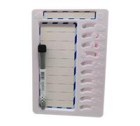 Tabla de tareas para niños, tabla de tareas borrable, herramientas para TDAH y horarios visuales, tabla de rutina, tabla de tareas borrable, tabla de planificación, herramientas para TDAH para niños y