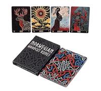 Tabla de tarot clásica, tarjetas de juego de mesa, mezcla resistente con fácil , rutina de mañana con trabajo de espíritu reliable, artículo de utilidad creativa, ayuda compacta para vacaciones en