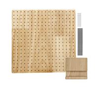 Tabla De Tejer De Ganchillo - Tablas De Agujeros De Madera Para El Hogar | Tablero De Bloqueo De Ganchillo Inodoro | Tapetes De Bloqueo Reutilizables Para Tejer Abuela Para Crochet | Suministros De Ar