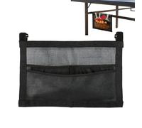 Tabla de tenis Paddle Bag - 15.75 x 9.84 x 0.39 InchesMesh Large Capacity Lightweight Sport Accessories,Table Tennis Mesh Bag | For Home Club School Practice Training Recreation Game Display Under