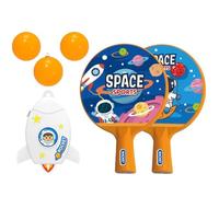 Tabla de tenis para niños - Ejercitador de interior espacial exterior, juguete de interacción para niños, juego de práctica portátil ligero | Durablee Skill Development Equipment, Fun Pong Practice