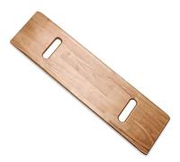 Tabla de Transferencia Corta, Tabla de Cambio de Madera para Personas Mayores con Orificios de Agarre, Tabla Auxiliar para Silla de Ruedas para Pacientes paralizados
