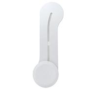 Tabla de transferencia de cama, tabla de transferencia para usuarios de sillas de ruedas, tabla deslizante, tabla deslizante a transferencia de silla de ruedas (40.5 pulgadas, blanco)