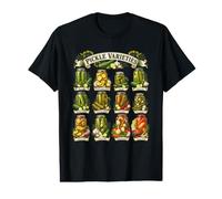 Tabla de variedades de pepinillos para la Cocina fermentada Amante de los Alimentos Camiseta gráfica económica