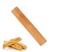 Tabla de voltear pan, sartén de madera para baguette, cáscara de transferencia de baguette, accesorios para hornear, madera maciza ligera para pan francés, galletas, pizza, pasteles, masa para