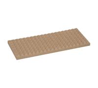 Tabla de yoga de madera - Pedal de meditación de madera natural | Tabla práctica de 30 x 20 cm para masaje y relajación | Soporta Mindfulness, ejercicio y recuperación en casa o en el estudio.